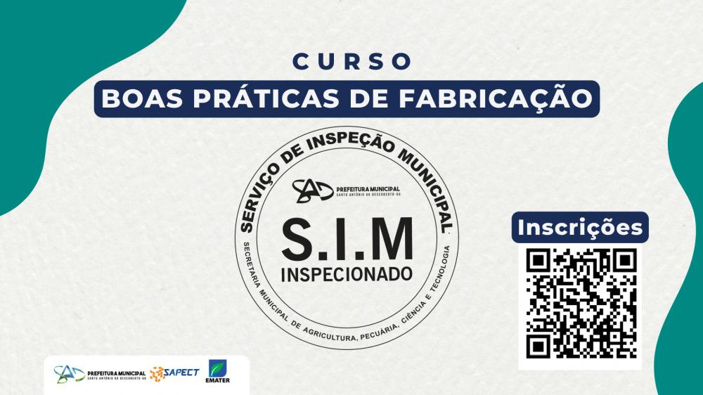 Governo Aleandro promove curso de Boas Práticas de Fabricação para produtores e produtoras do município