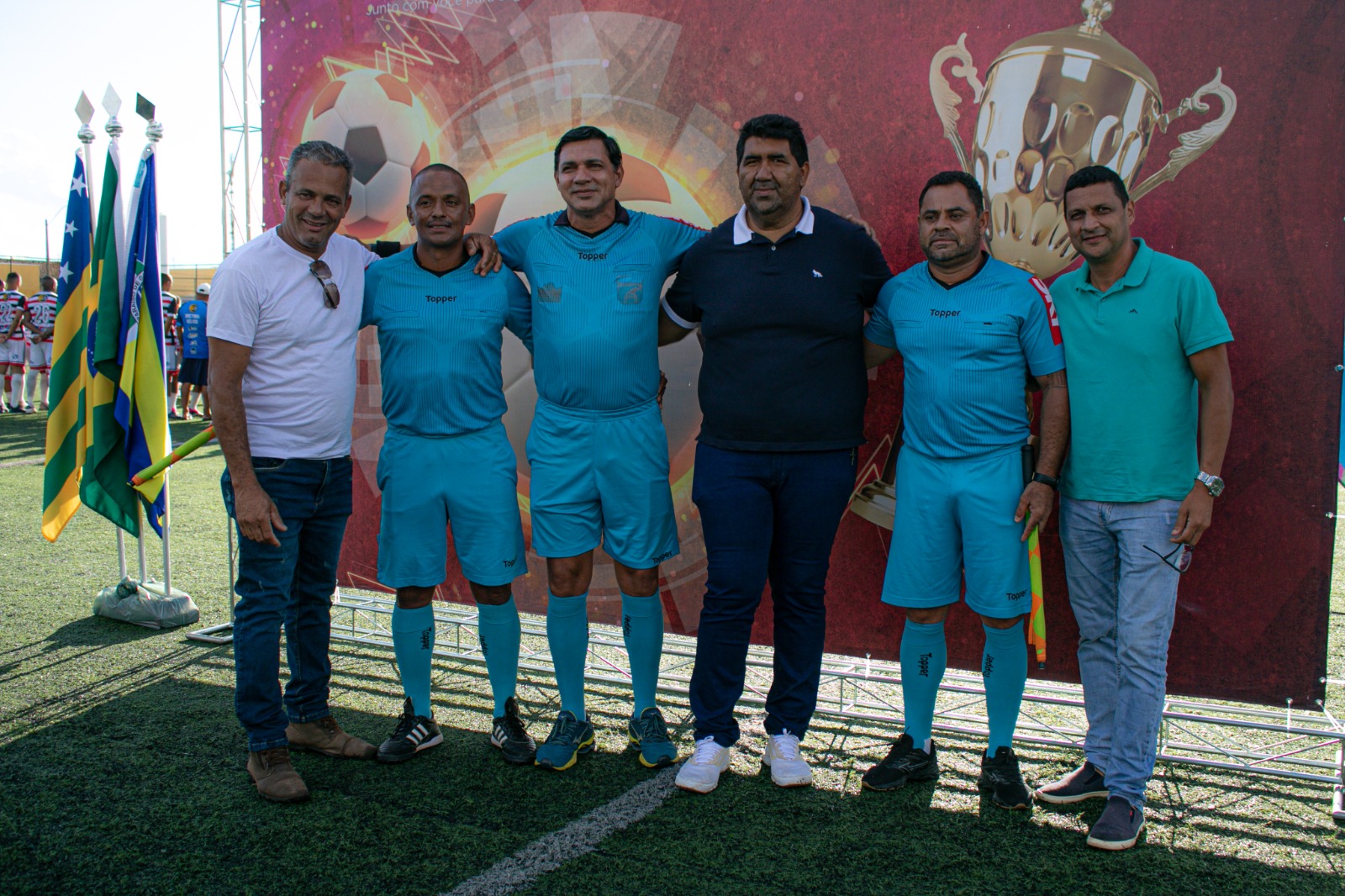 Equipe de futebol de Santo Antônio participa do retorno do “Campeonato Regional do Entorno” após 18 anos
