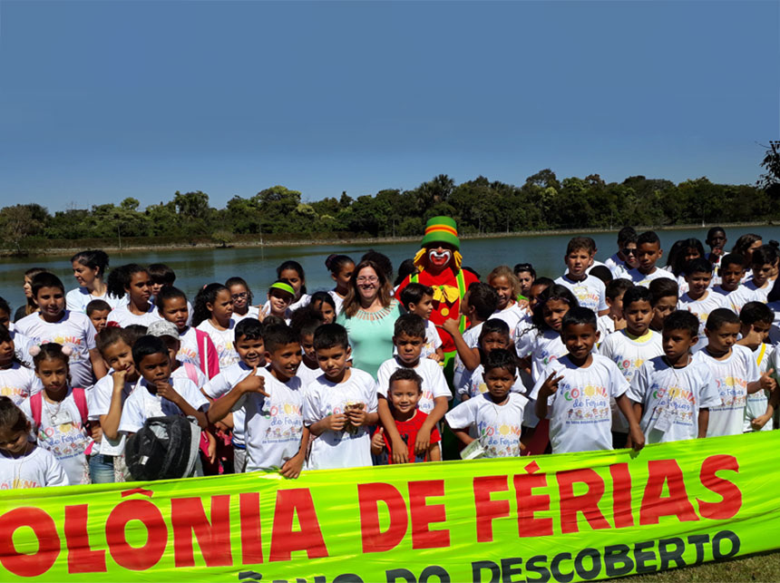 Sucesso: 1a Colônia de Férias de Santo Antônio do Descoberto encerra no Jardim Zoológico, com gostinho de quero mais