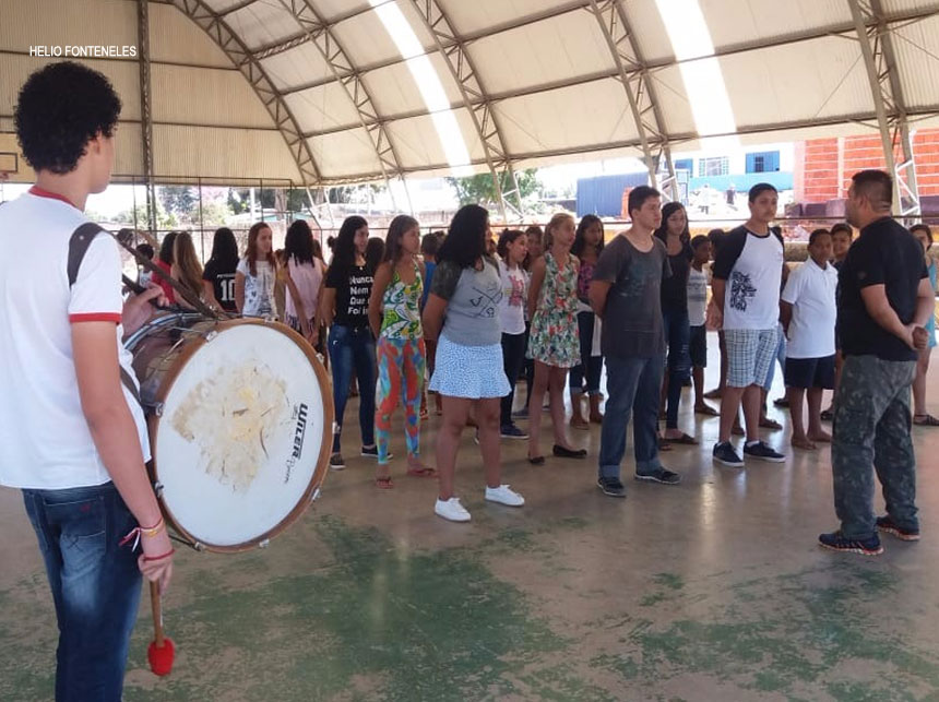 Escolas de Santo Antônio do Descoberto comemoram com desfile, na quarta (5), o Dia da Independência